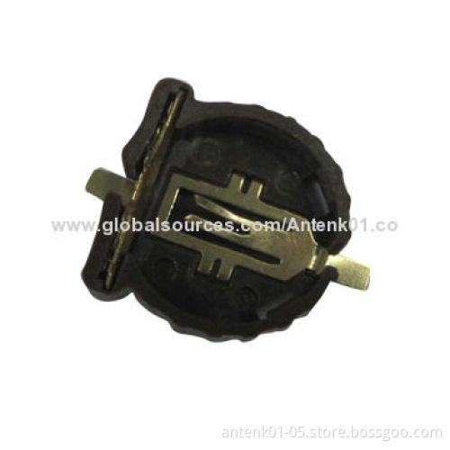 Battery Holder, 1220 SMT Version Type with Gold Plated, Phosphor Copper Material